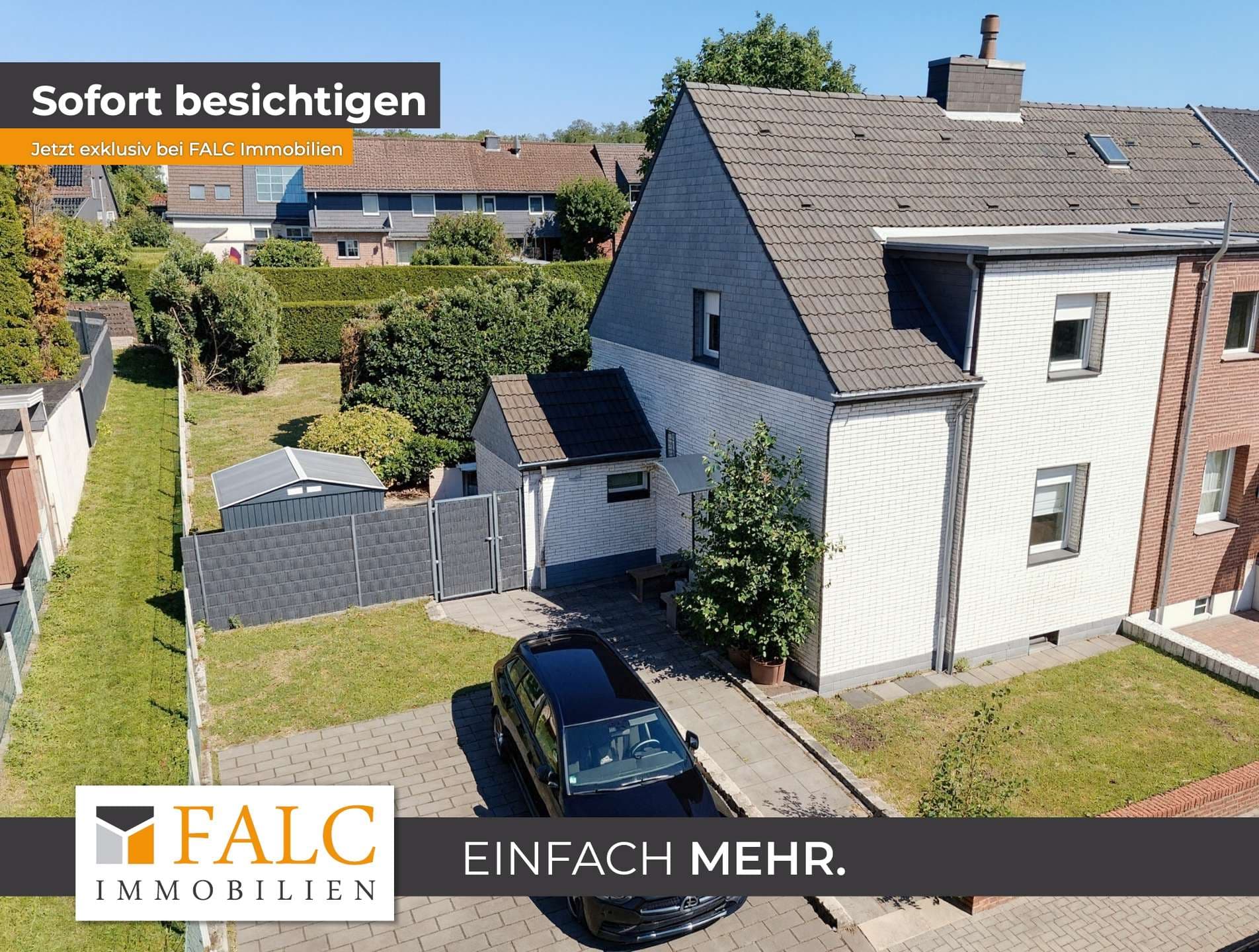 Sofort bezugsfertiges, helles Reihenendhaus auf tollem Grundstück