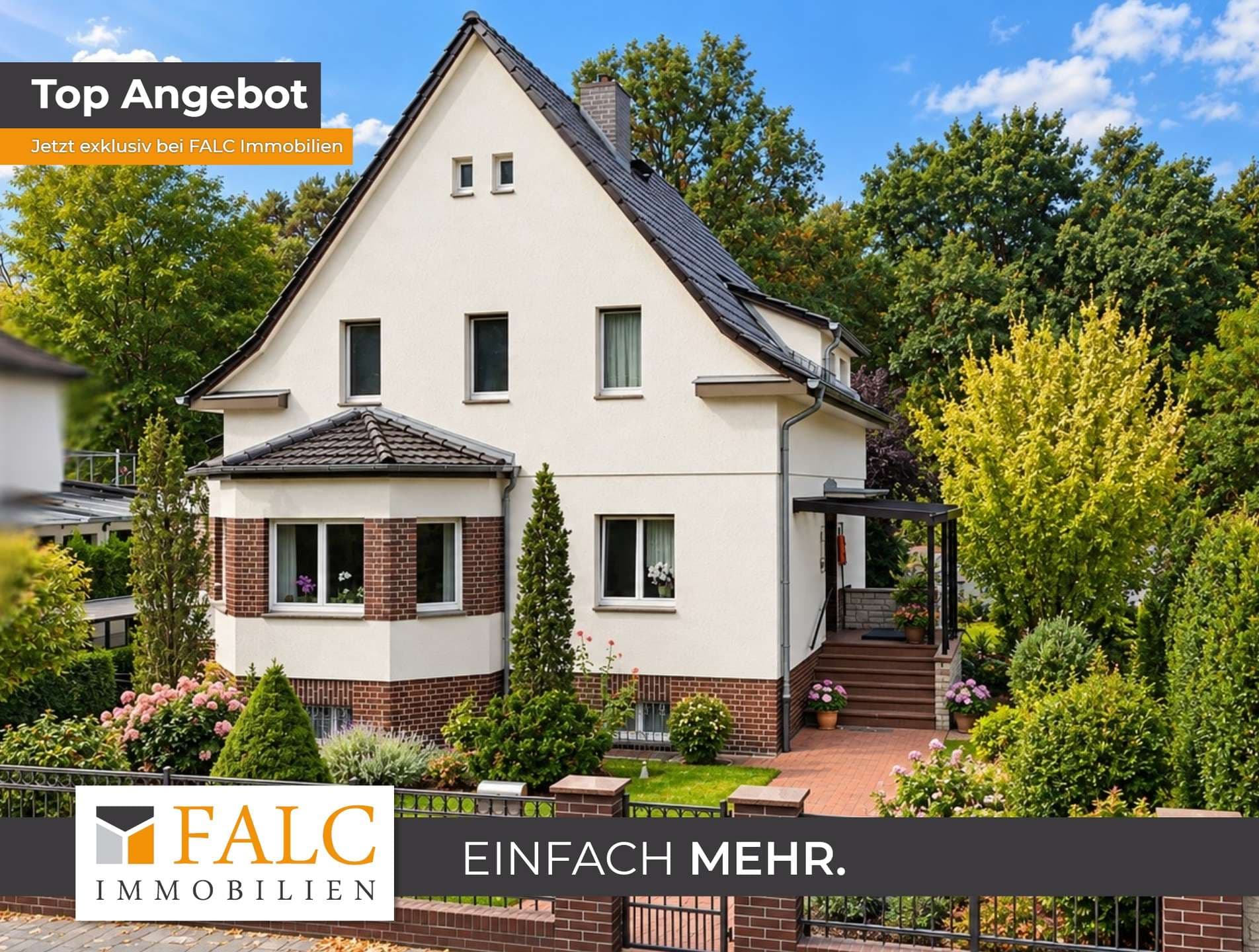 Ihr neues Familienparadies – viel Platz, grüner Garten in ruhiger Umgebung - FALC Immobilien