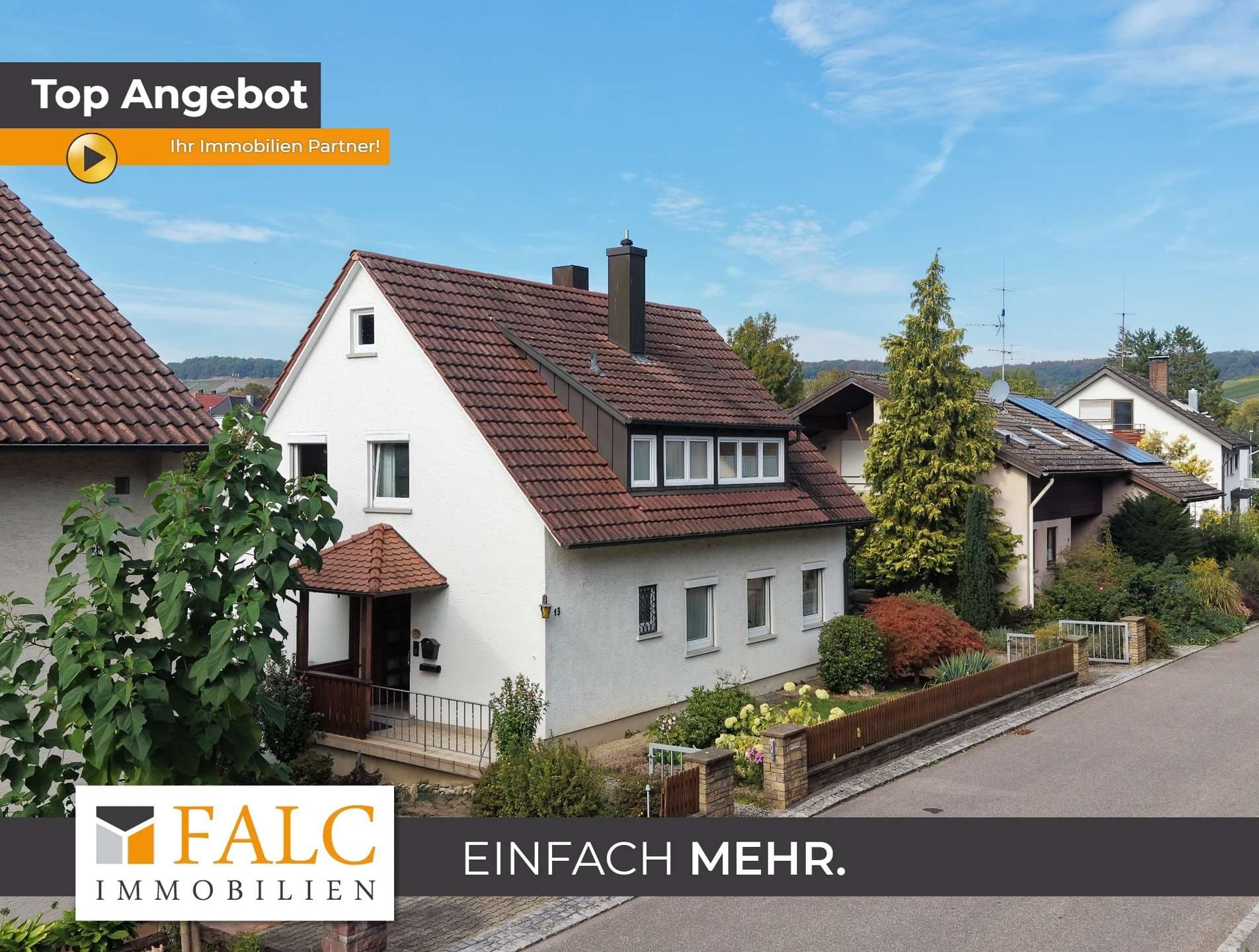 Wohnen mit Freiraum: 1-2Familienhaus mit Gartenparadies und Potenzial - FALC Immobilien