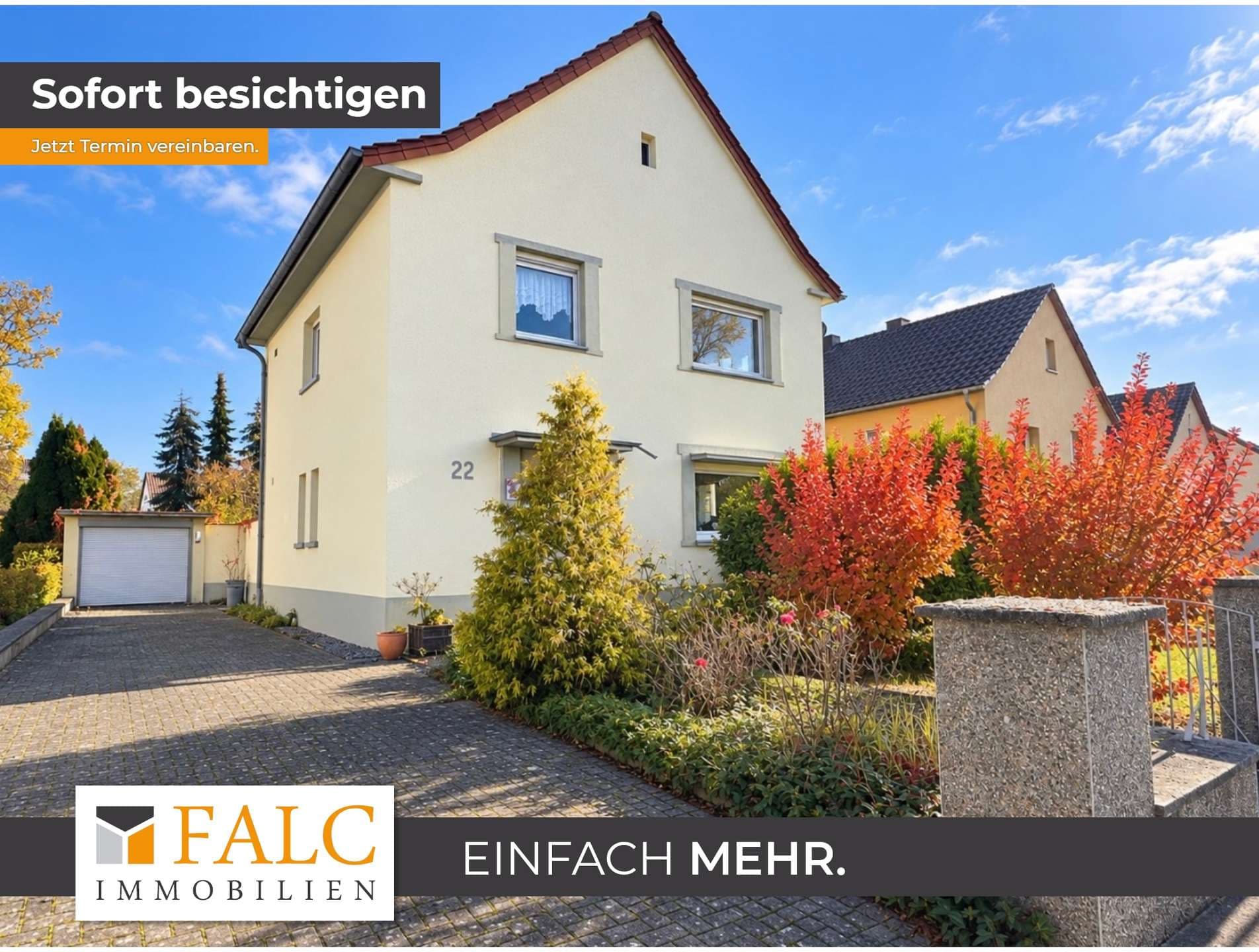 Sonniges Wohnhaus mit 2 Wohnungen, Garage & Garten!