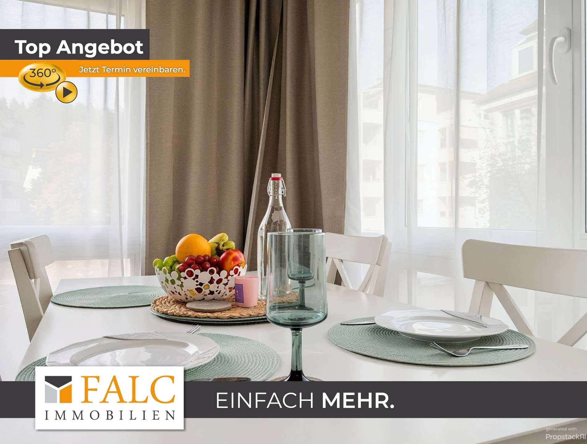 Einfach Mehr: Top-Barrierefreies Wohnen, Aufzug. 2 Balkone. EBK, Keller, TG im Kaufpreis inklusive.