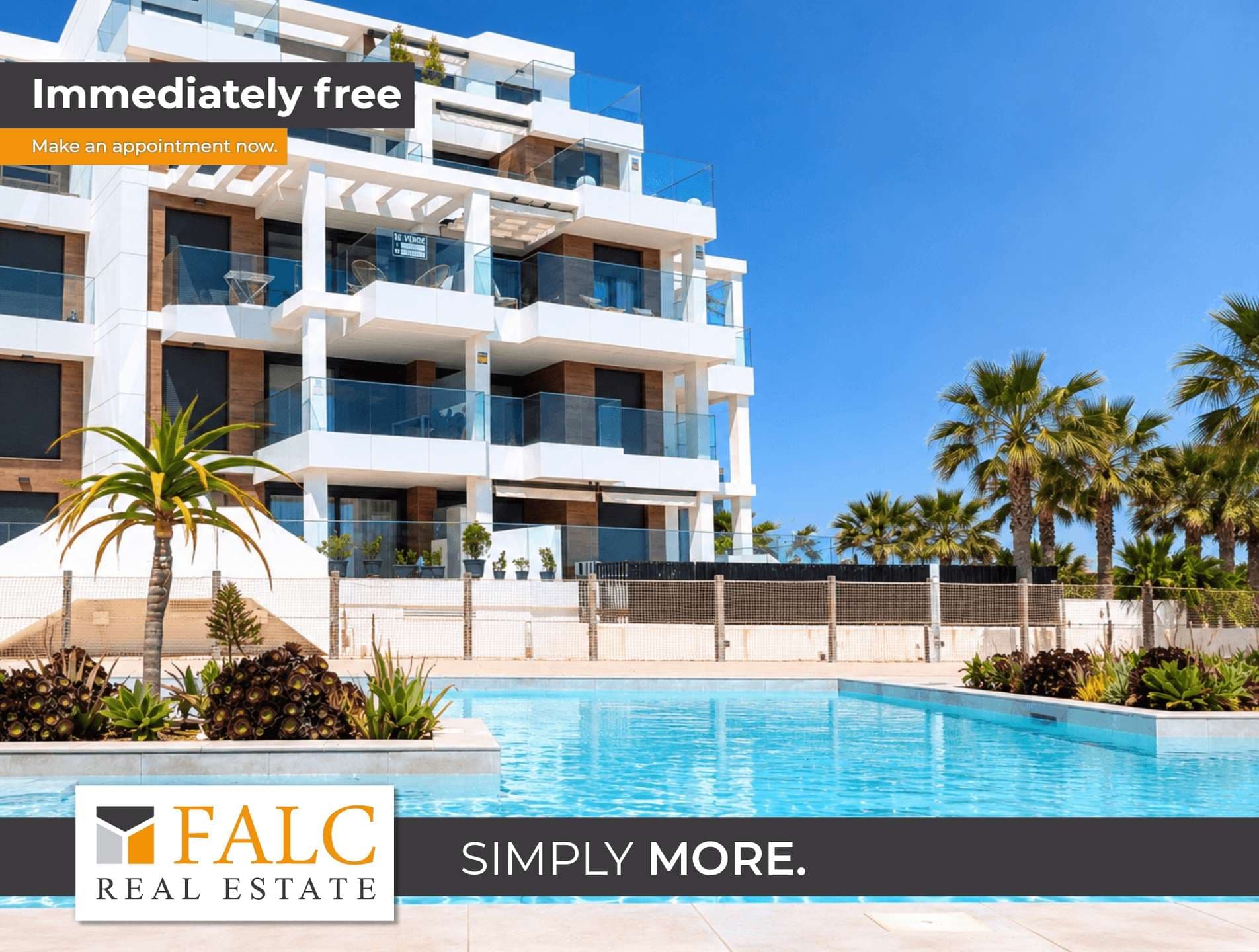 Strandnah wohnen an der Costa Blanca in Dénia– fertiger Neubau 2 Schlafzimmer für ab 379.000 €€