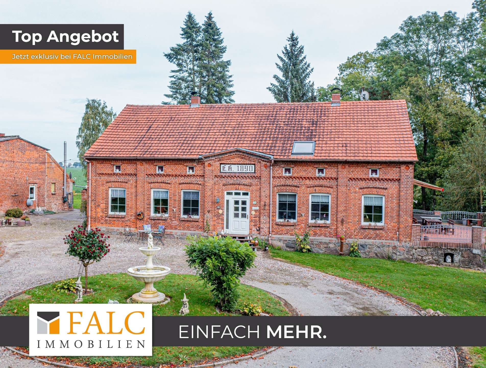 +++ Wo Landleben-Träume wahr werden: Historisches Paradies mit Scheune, Sauna & Parkgrundstück +++