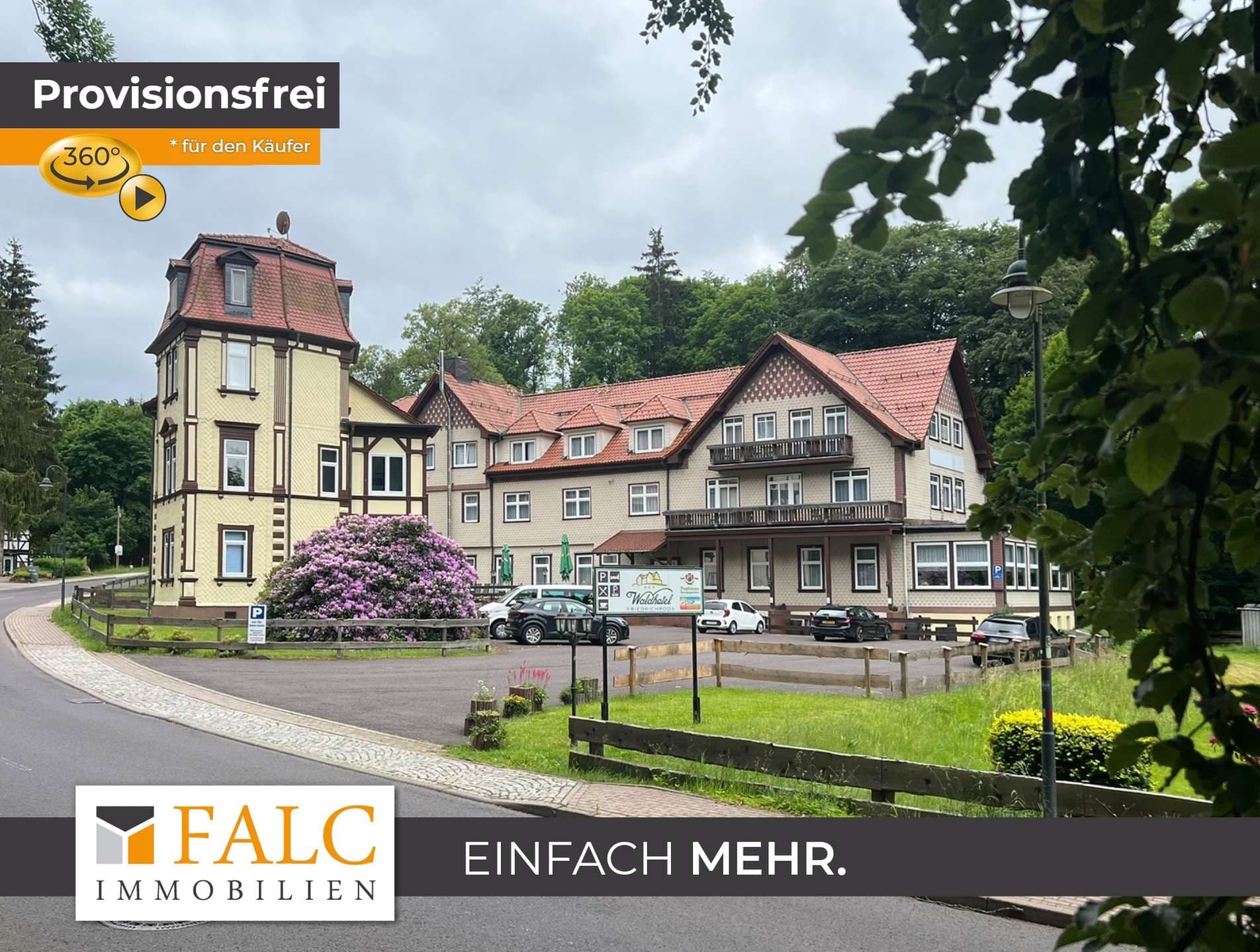 Traditionsreiches Hotelanwesen im Herzen des Thüringer Waldes – modernisiert und vielseitig nutzbar