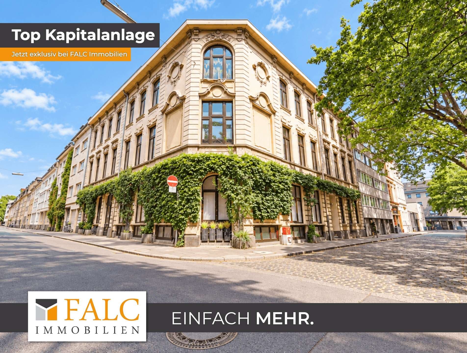 Historischer Charme trifft starke Rendite – vermietete Praxisfläche in Köln-Altstadt/Süd