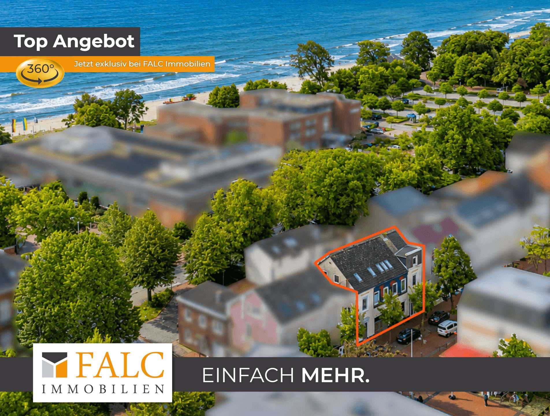 343 m² voll vermietet – aktuell 5,56 % Bruttorendite in Eckernförder Innenstadt, 150 m zur Ostsee