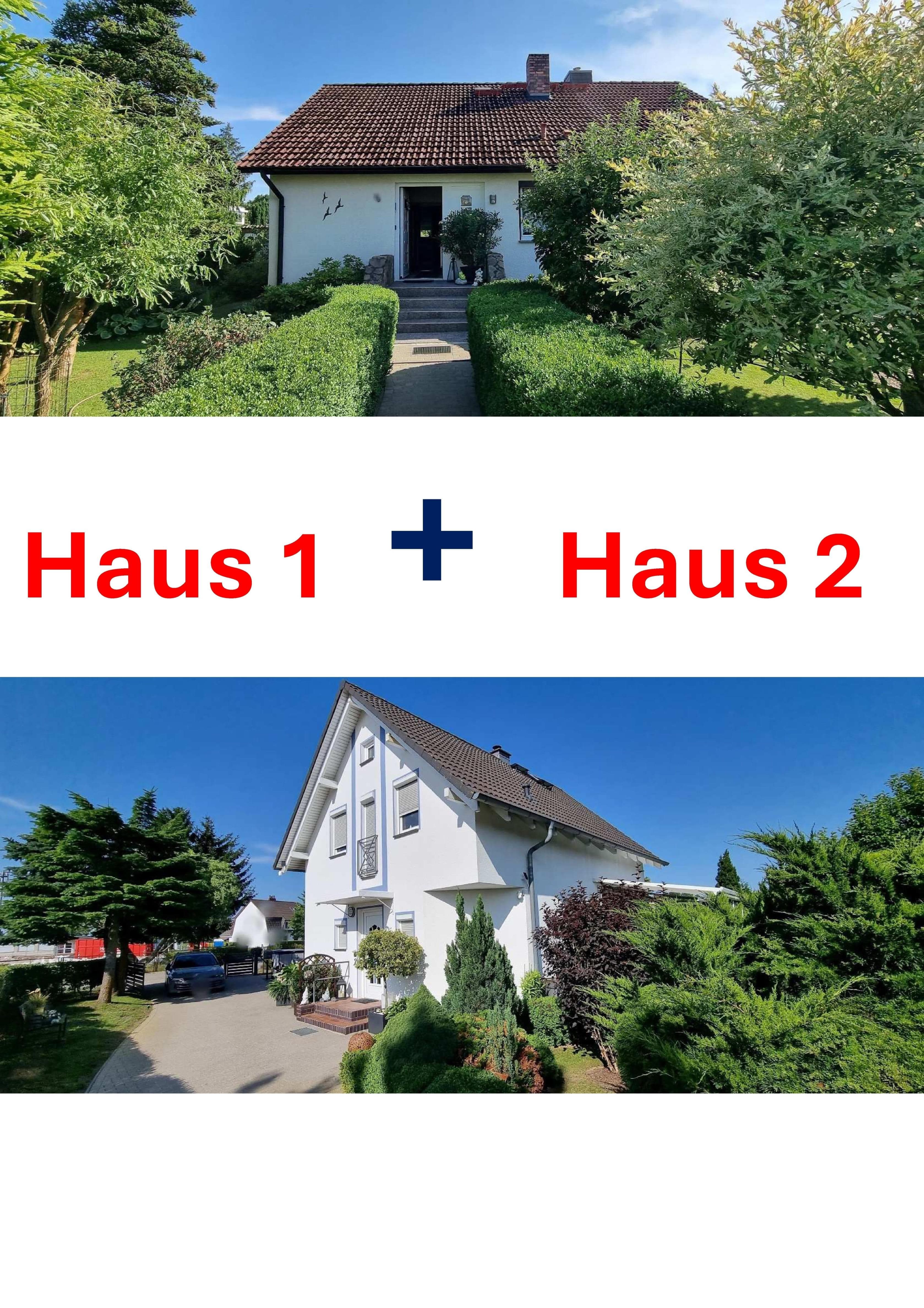 2 Häuser für Familien oder Freunde, die sich gut verstehen