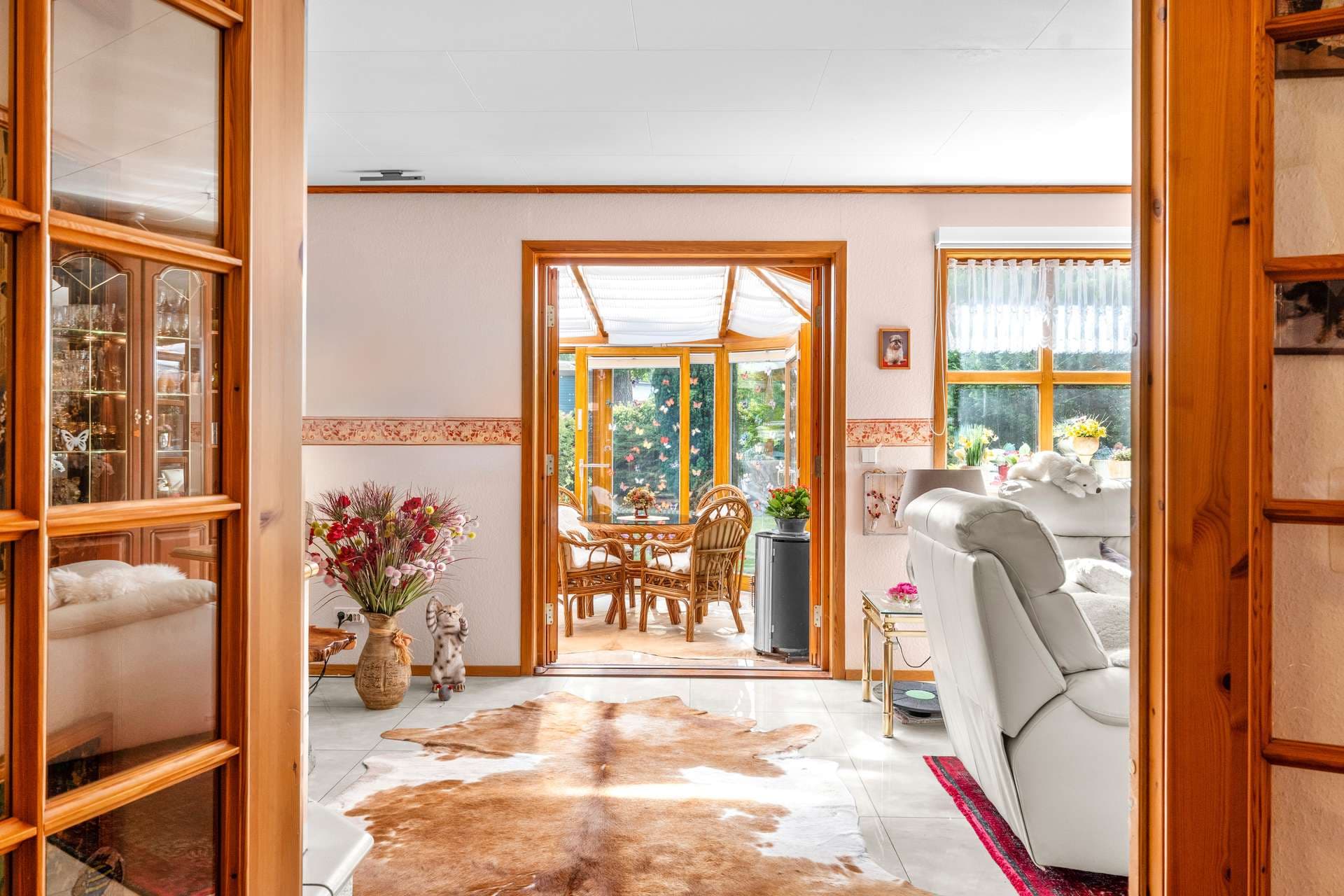 Liebevoll gepflegtes Norwegerhaus mit Wintergarten nahe dem Wandlitzsee