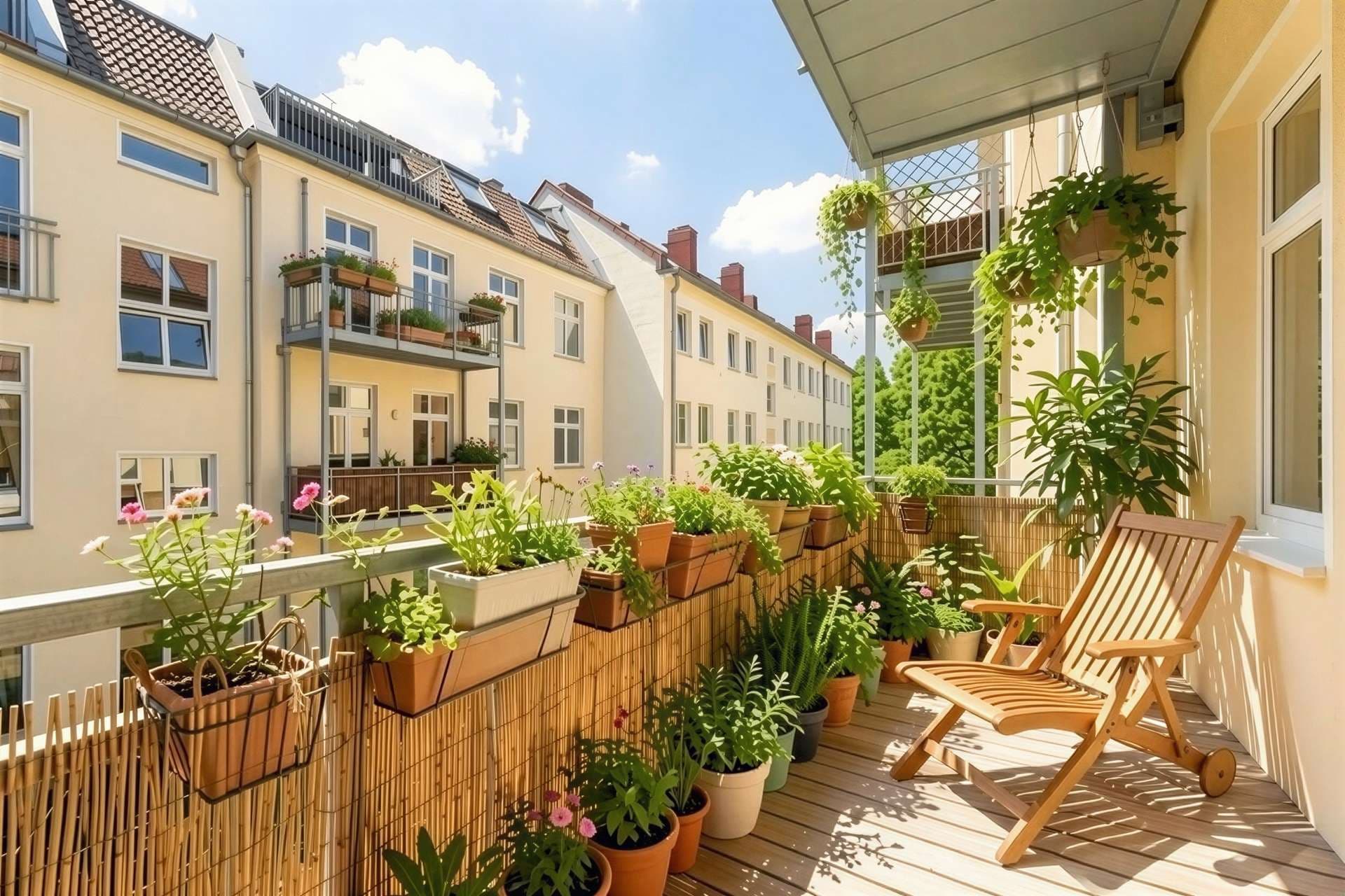 Seltene Kombination aus Ruhe und Kiezleben: Sanierter Altbau mit Balkon in Berlin Prenzlauer-Berg