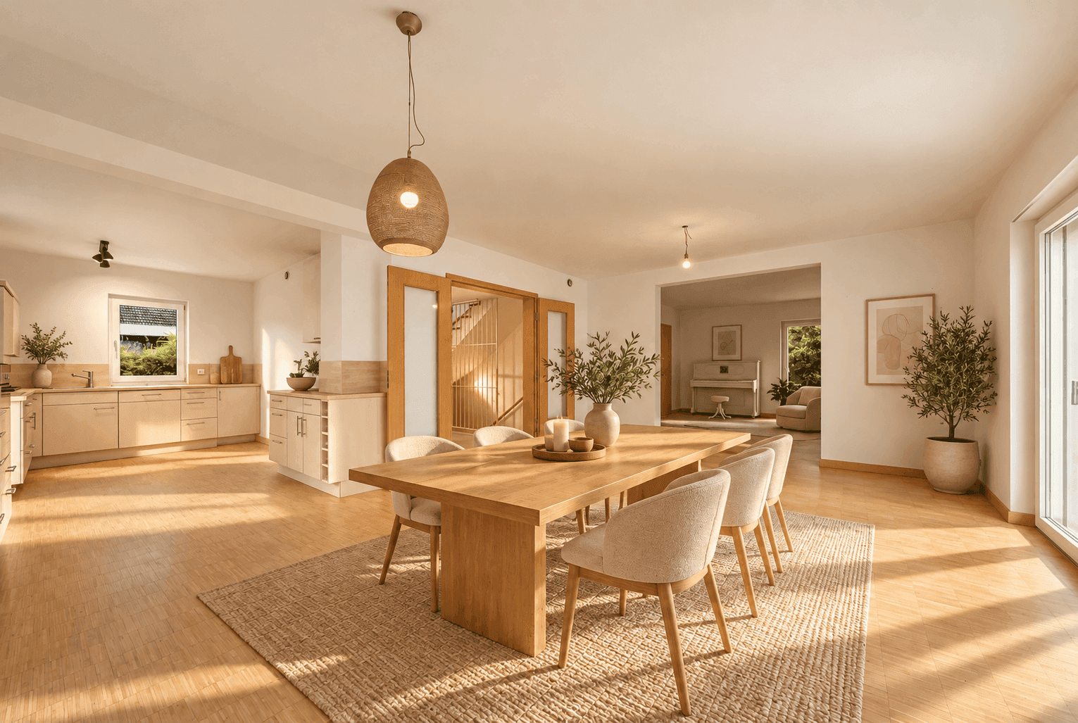 Urlaubsgefühl mitten in Berlin-Kladow: A+ Villa mit Garten, Sauna & Kamin