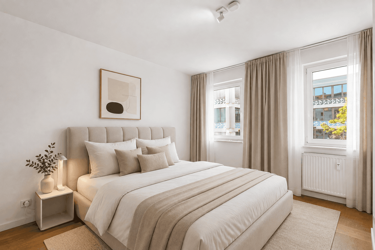 Großzügig wohnen in Mitte - 42 m² Wohnbereich, Balkon & Ankleidezimmer