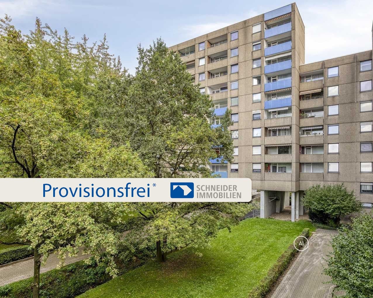 Barrierefreie 2-Zimmer-Wohnung mit Loggia und PKW-Stellplatz in Ratingen-West