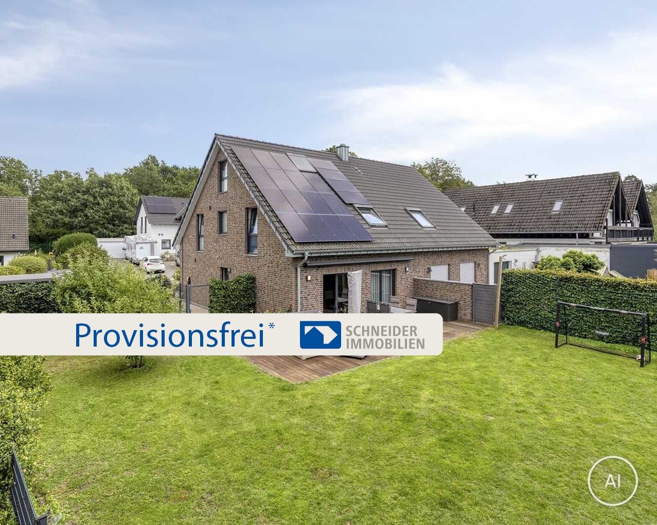 Energieeffiziente Doppelhaushälfte am Waldrand in Ratingen-Breitscheid