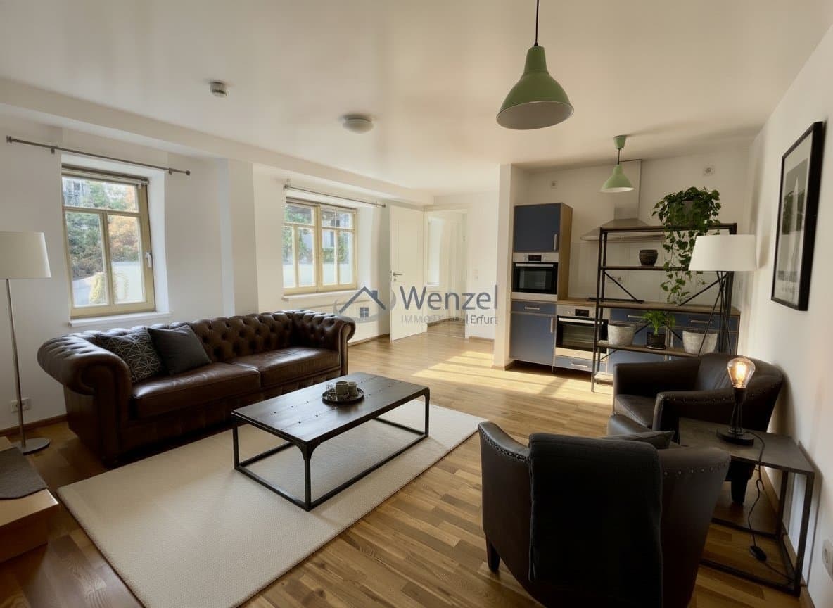 EINEN MONAT MIETFREI! Ein-Zimmer Appartement mit riesiger Dachterrasse