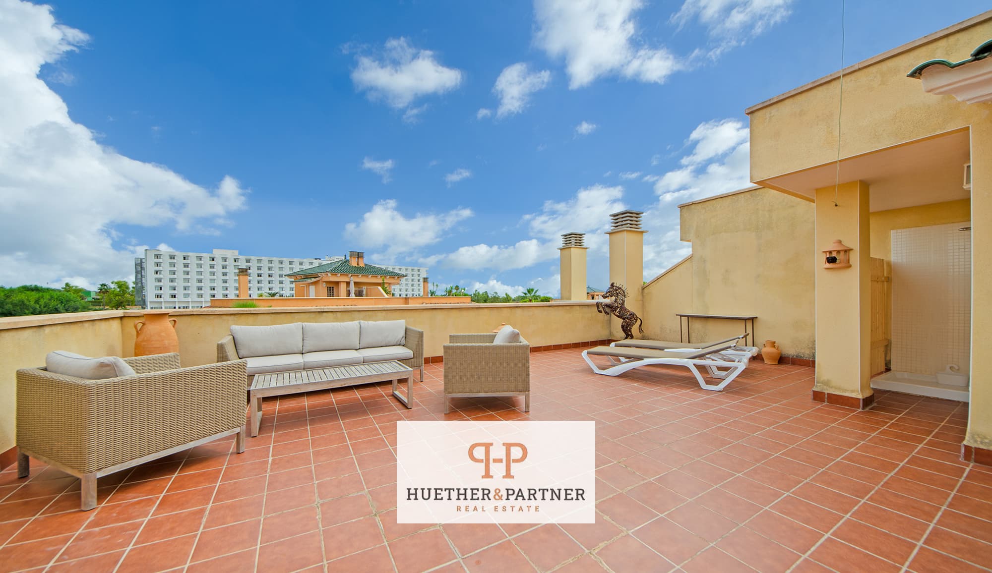 Penthouse in Cala Antena – strandnah mit Meerblick