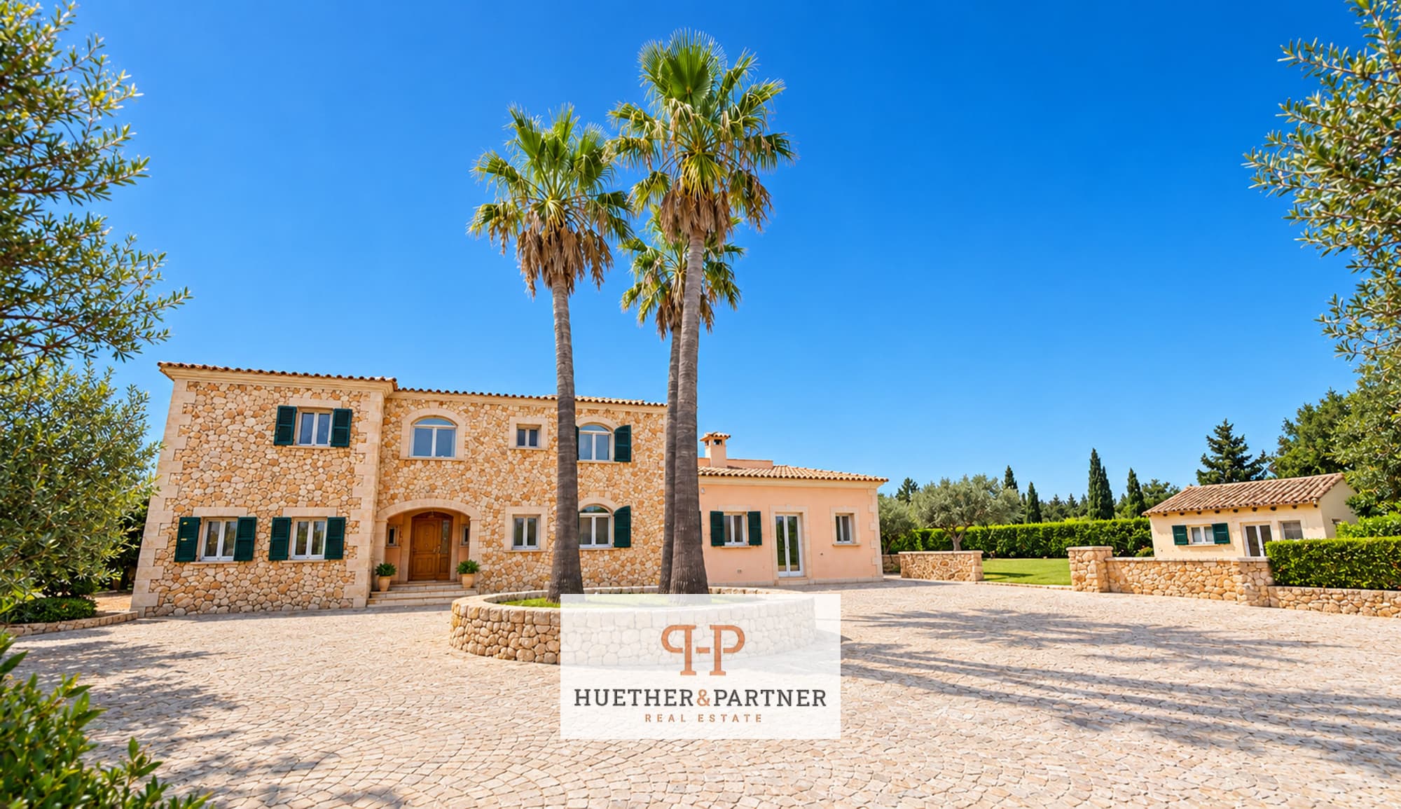 Finca Santa Maria mit Tramuntana-Blick nahe Palma