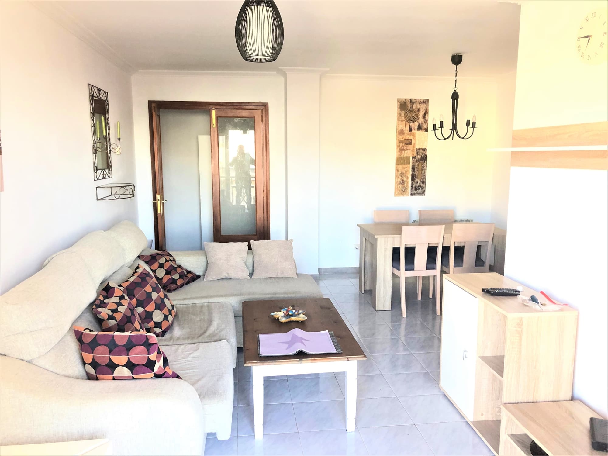 Mietwohnung in Cala Ratjada direkt am Hafen mit Balkon