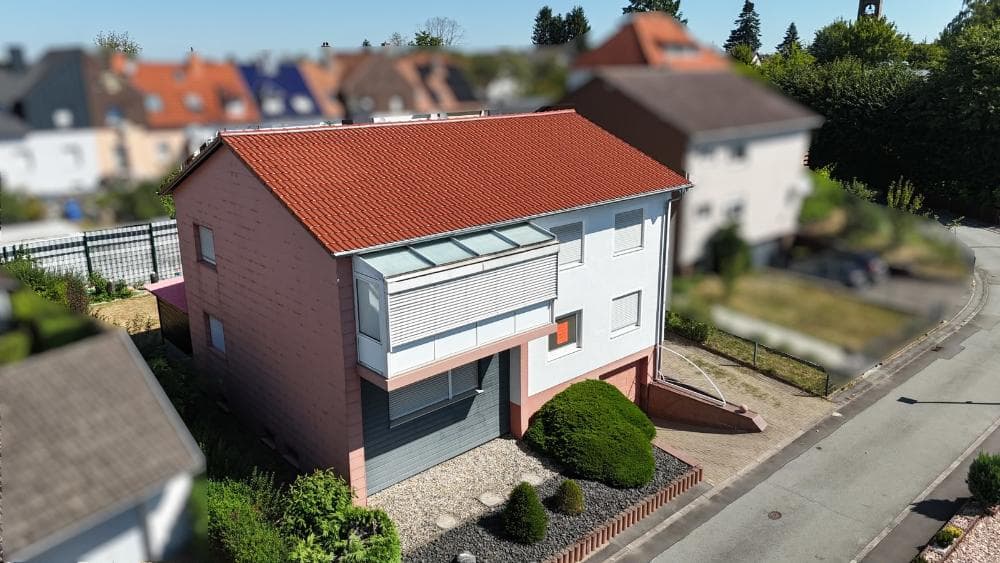 +++Sommerwald: Attraktives 2-Familienhaus mit Südausrichtung, Wintergarten, Garage und ebenem Gartengrundstück+++