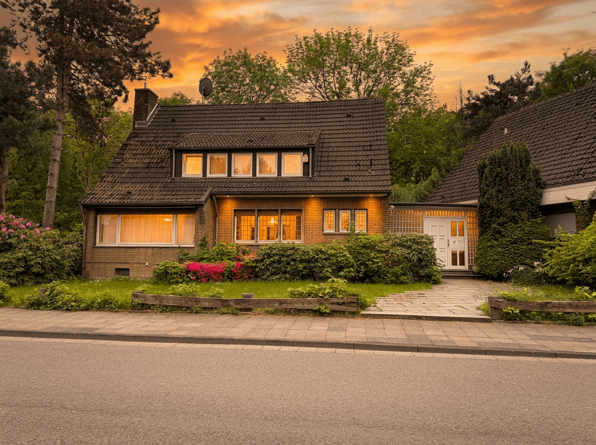 Vermietetes Einfamilienhaus im idyllischen Krefeld Forstwald