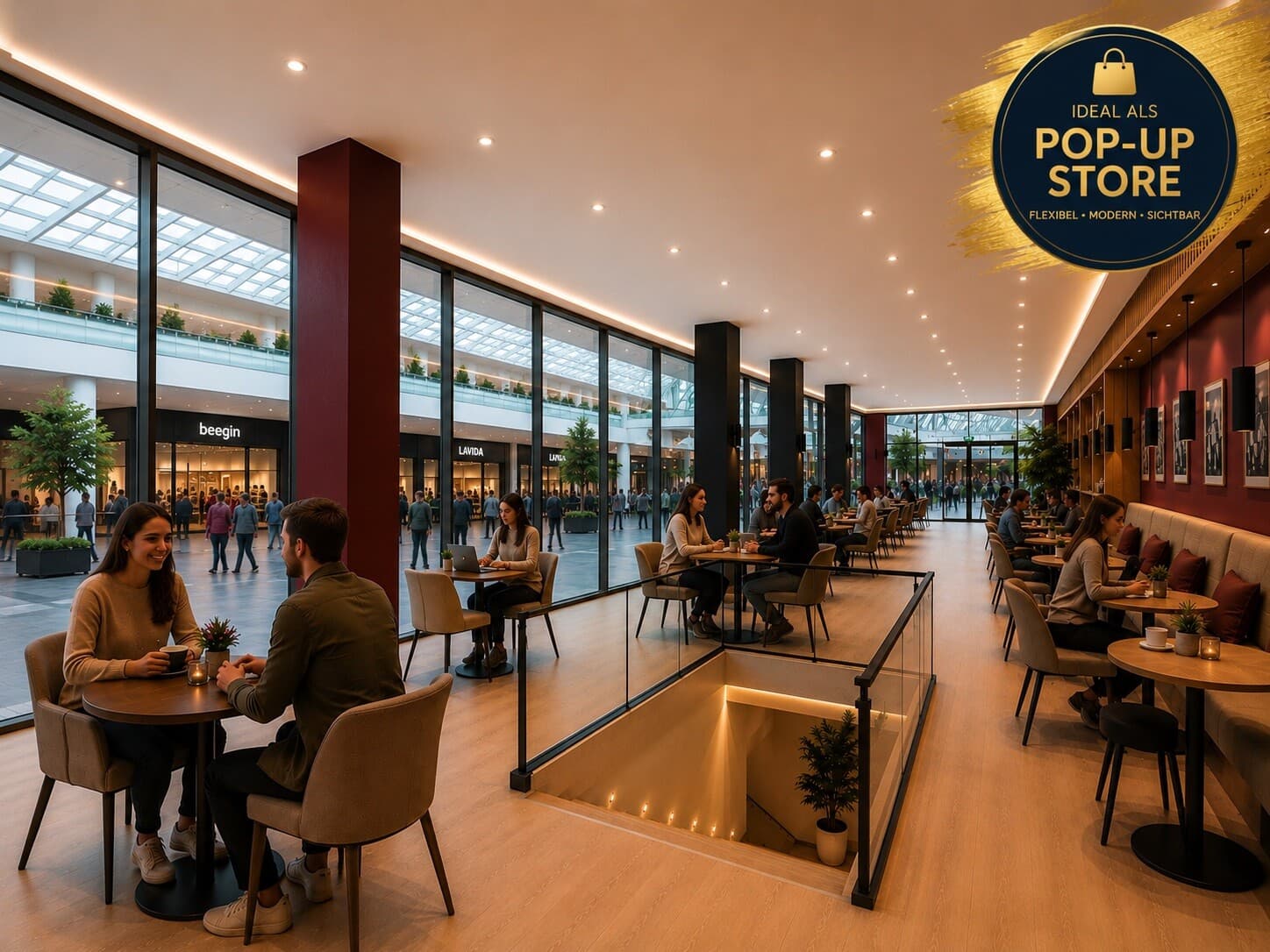 GEWERBEFLÄCHE IM SCHWANENMARKT ZU MIETEN! – AUCH ALS POP-UP STORE NUTZBAR!