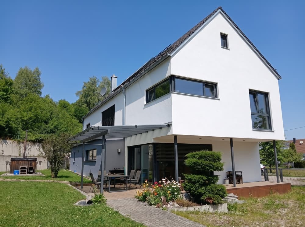 Hier möchte ich wohnen -
Extravagantes Einfamilienhaus - Oberrohr