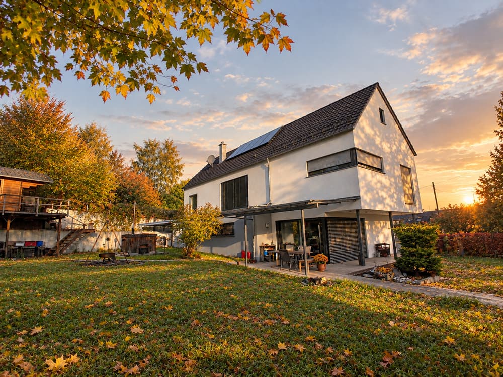Hier möchte ich wohnen -
Extravagantes Einfamilienhaus - Oberrohr