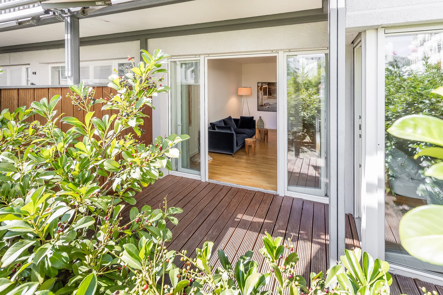 Grüne Idylle in Charlottenburg:
2-Zimmer-Neubauwohnung mit Terrasse am Ruhwaldpark in 30iger Zone