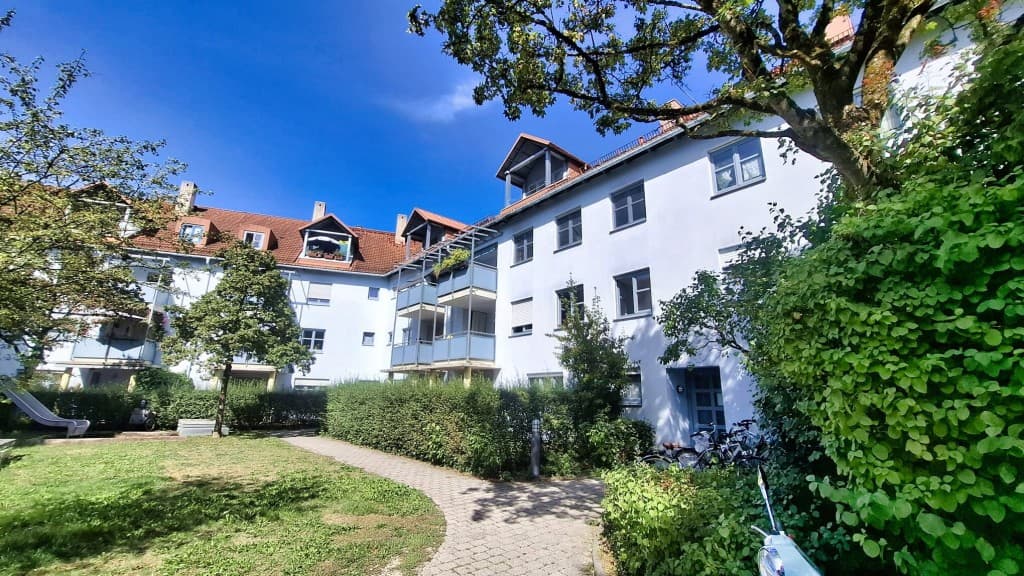 Erding-City 2 Zi. ETW mit Terrasse u. EBK zum Selbstbezug