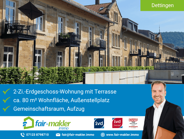 FAIR-MAKLER: Wohnen in historischem Ambiente mit tollem Grundriss