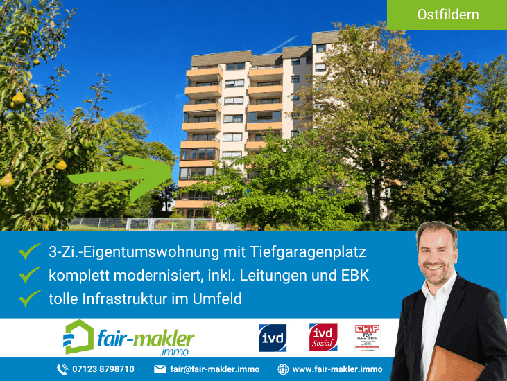 FAIR-MAKLER: Schlüssel umdrehen. Kisten auspacken. Zuhause.