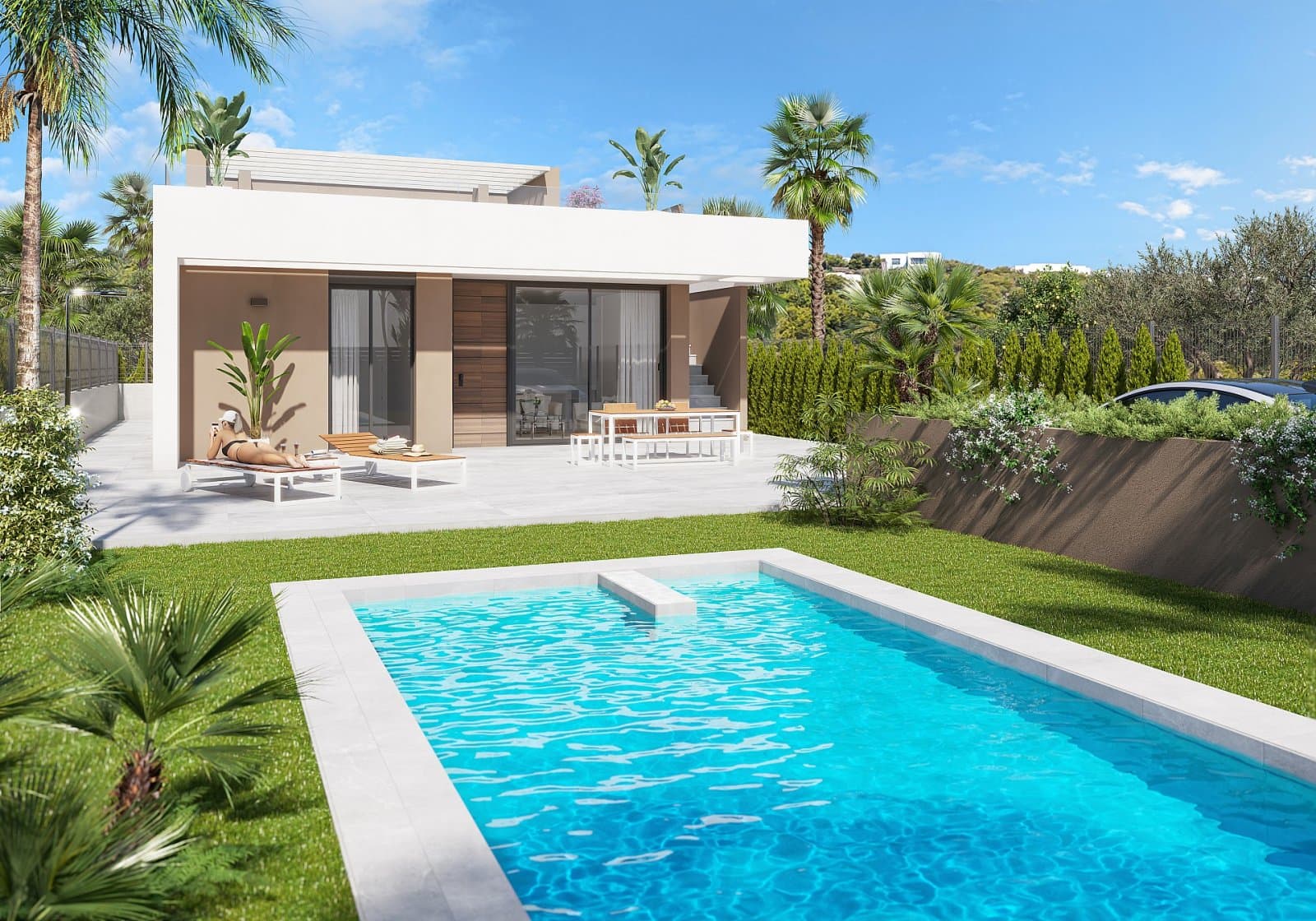 Exklusive Villa mit Pool und eigenem Grundstück