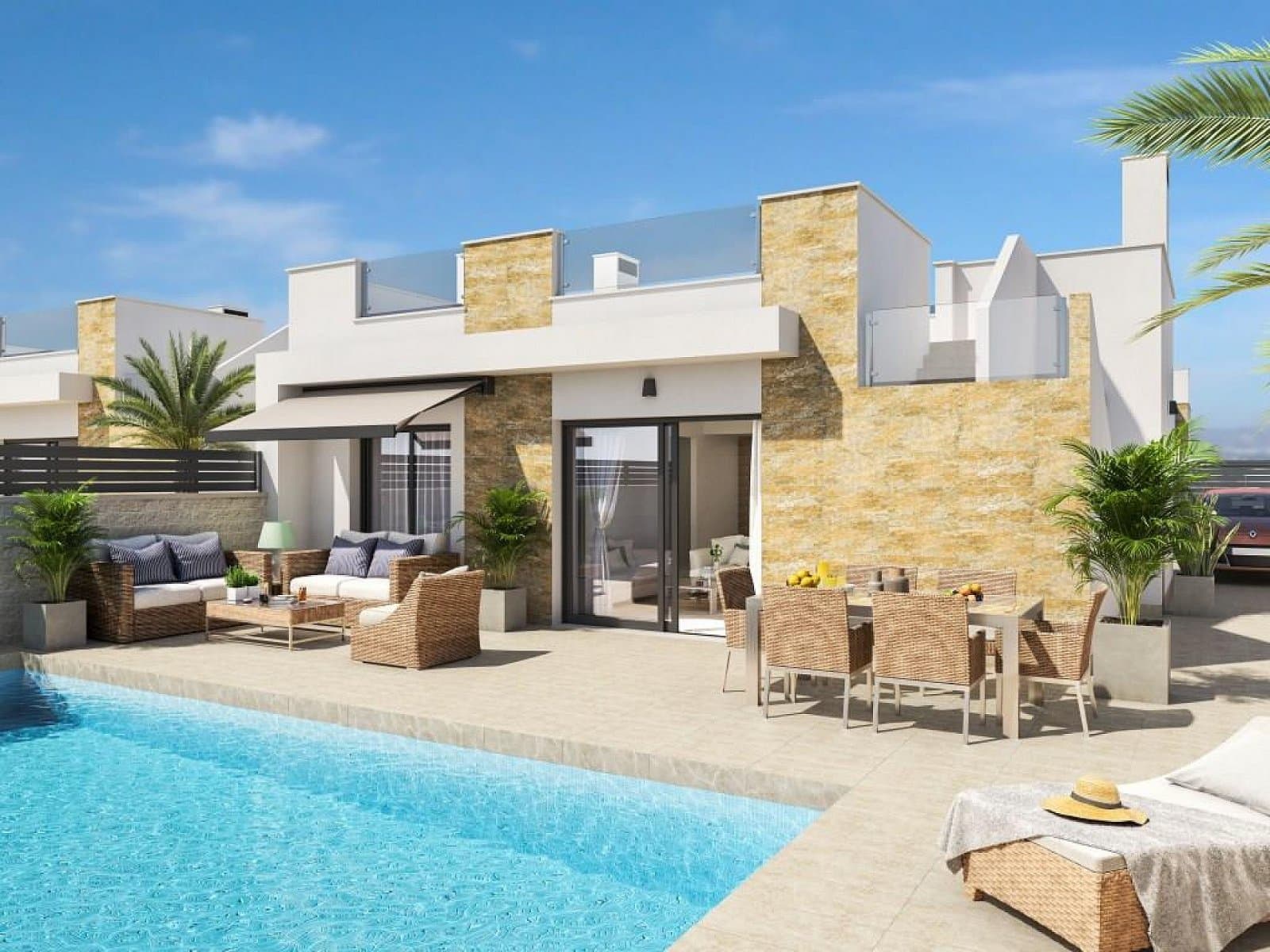 Exklusive Neubauvilla mit privatem Pool