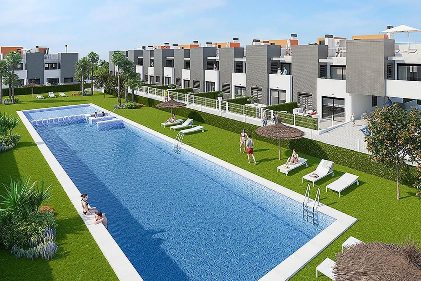 Gartenapartment mit Innen- und Außenpool