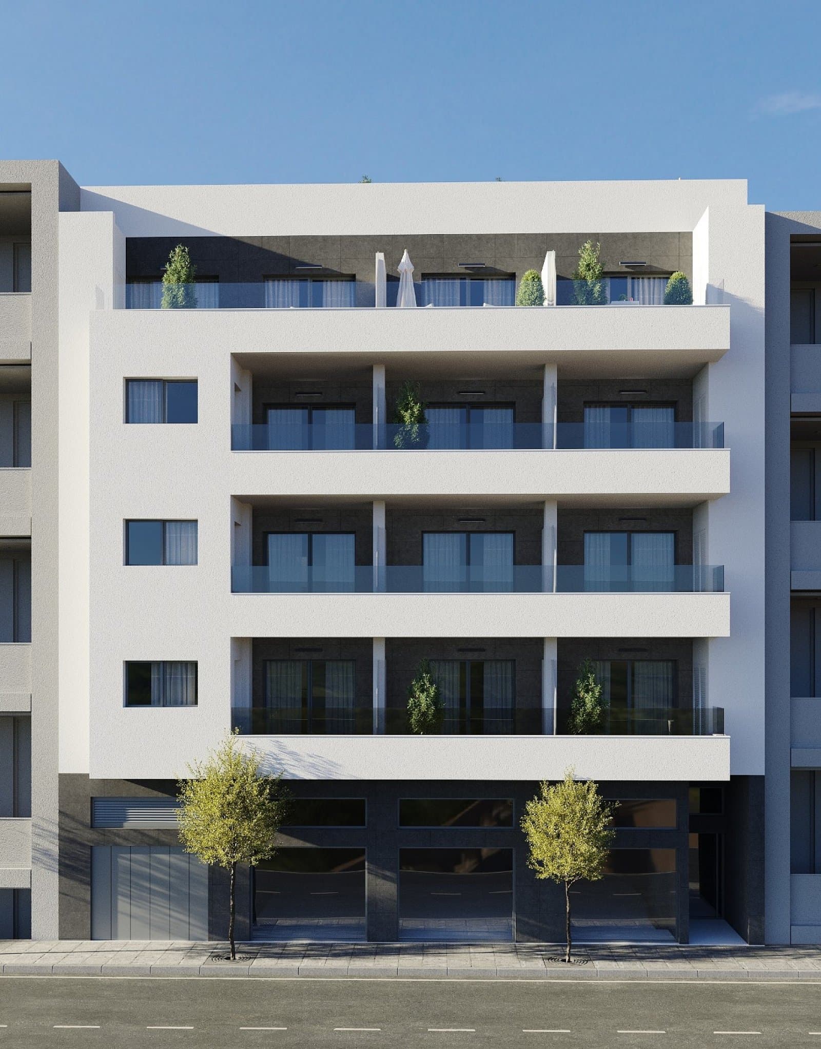 Sonnige Wohnung mit Terrasse in Strandnähe