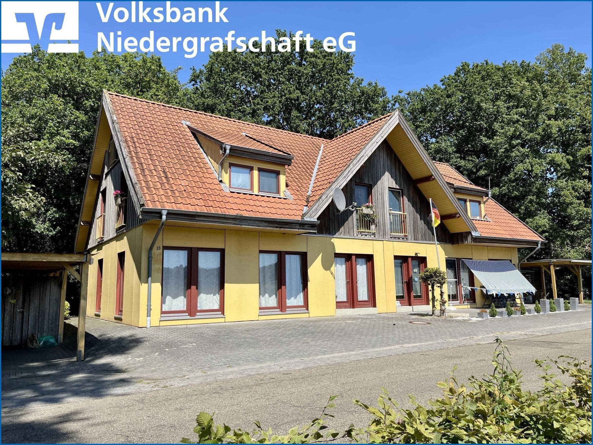 Schöne 2-Zimmer-Eigentumswohnung in Wilsum