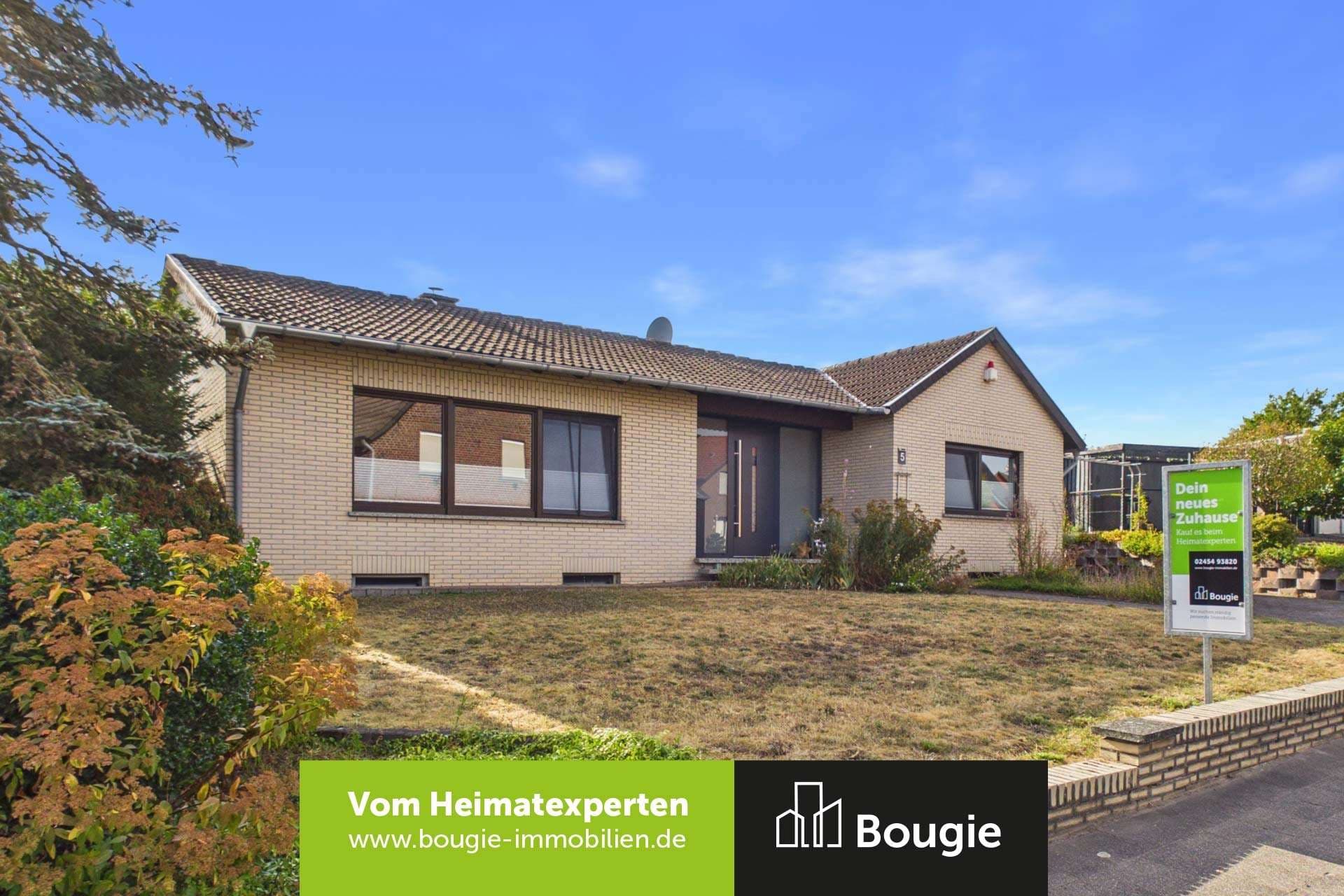 Wohnlicher Bungalow auf großem Grundstück