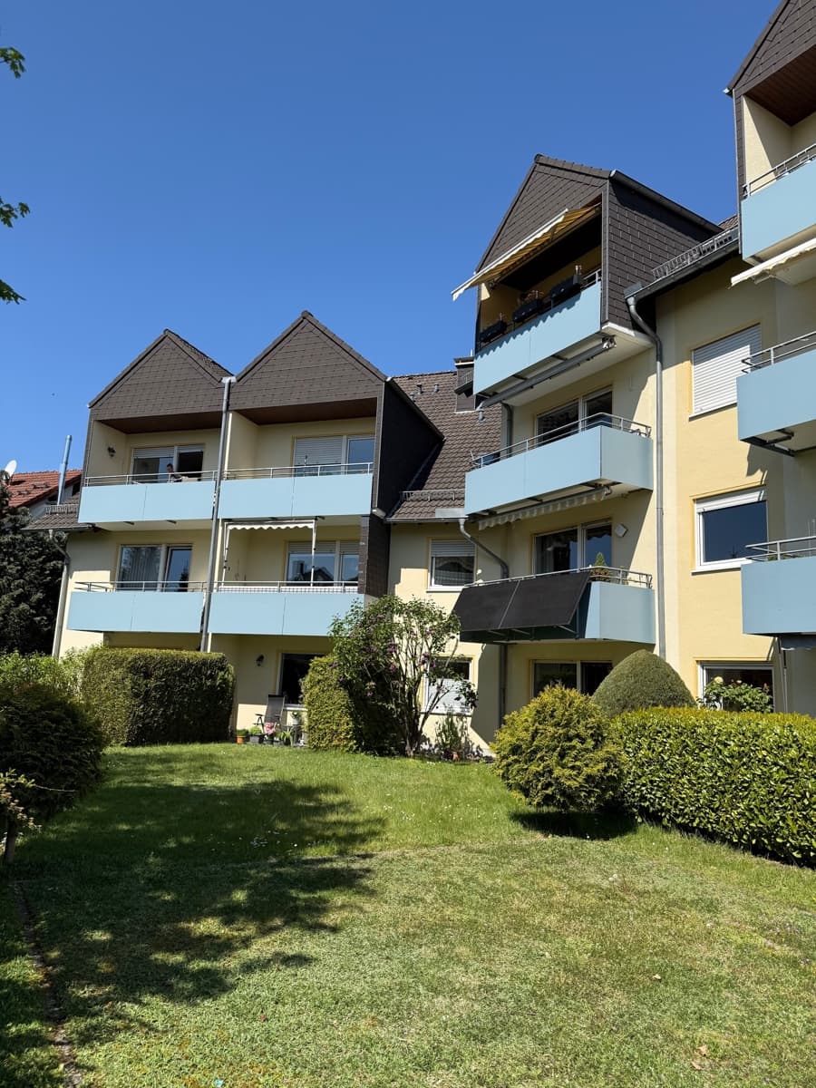 SANKT AUGUSTIN schöne 3 Zi. EG-Whg. 92 m² Wfl. in ruhiger zentr. Lage, Terrasse, Garten, Aufzug, TG