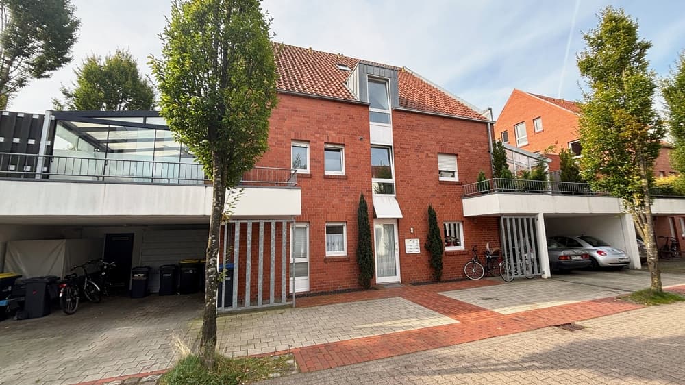 Maisonette-Wohnung mit Galerie und Balkon in zentraler Lage von Nordhorn