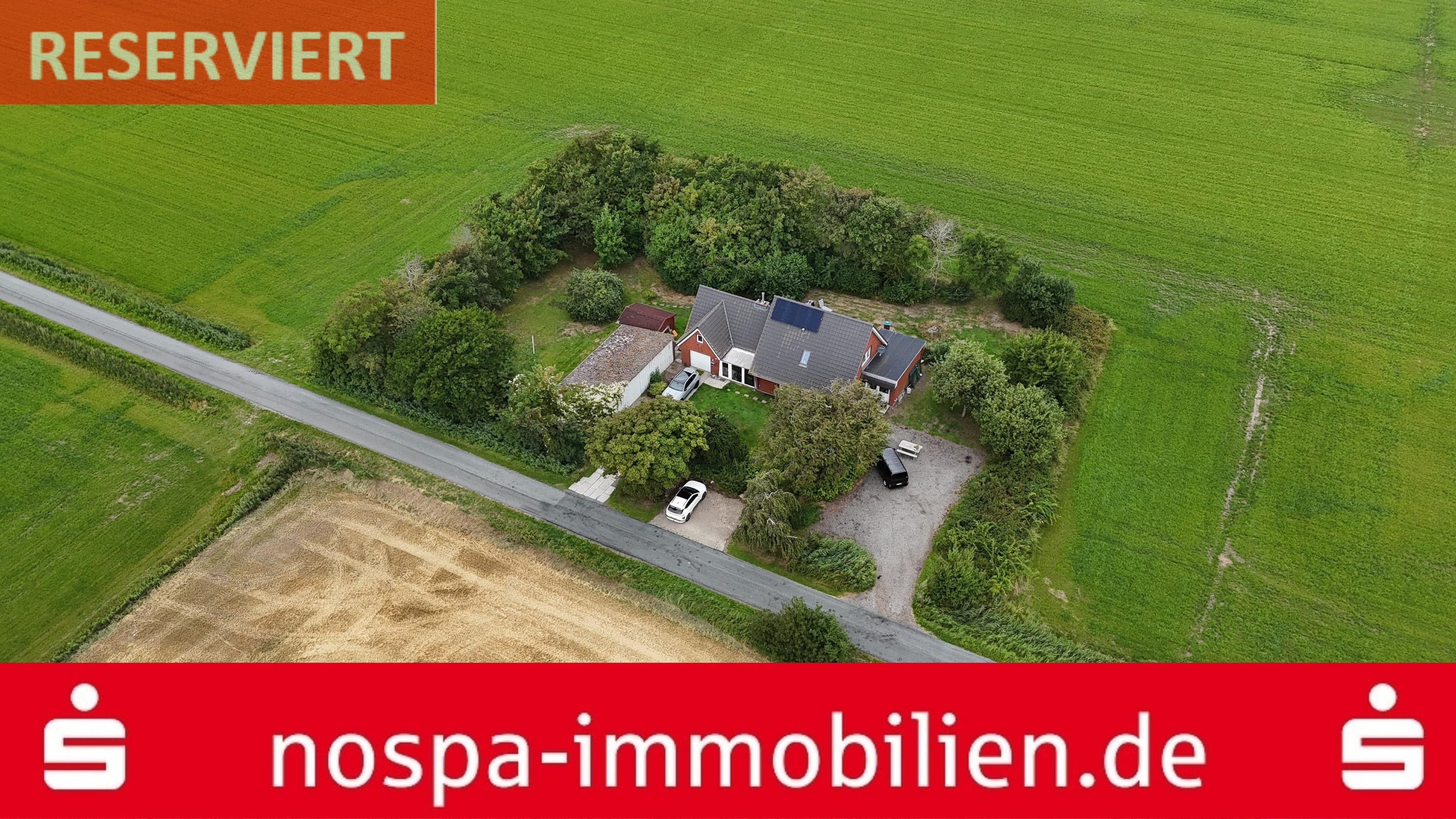Mehr Ruhe kann man nicht kaufen – Alleinlage zwischen Himmel, Feldern und Nordsee