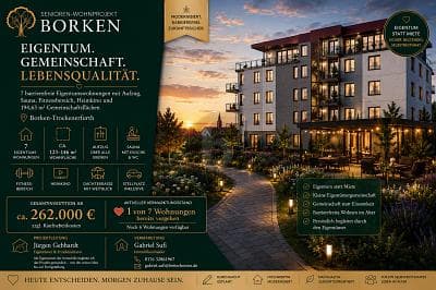 GEMEINSCHAFTLICHES WOHNEN IM EIGENTUM - BORKEN
