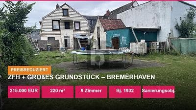 ZFH + GROßES GRUNDSTÜCK LEHE