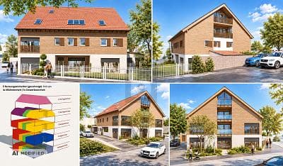 BAUTRÄGER & INVESTOREN: GENEHMIGTES MFH-PROJEKT