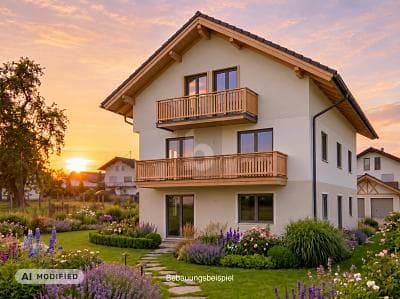SOFORT BEBAUBAR: GRUNDSTÜCK MIT PLANUNG