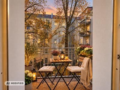 RUHIGE HINTERHOFOASE MIT BALKON & RENDITE