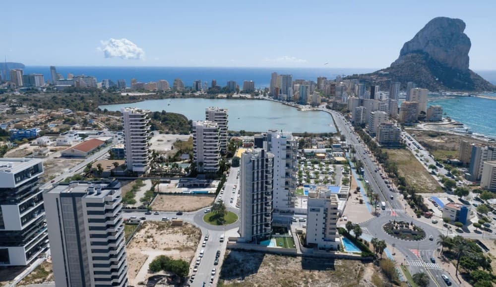 Luxuswohnung in Calpe mit Meerblick