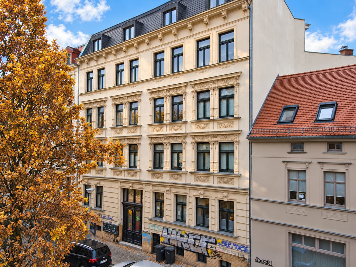 Giebichenstein zum Verlieben - großzügige 3-Raumwohnung mit Balkon