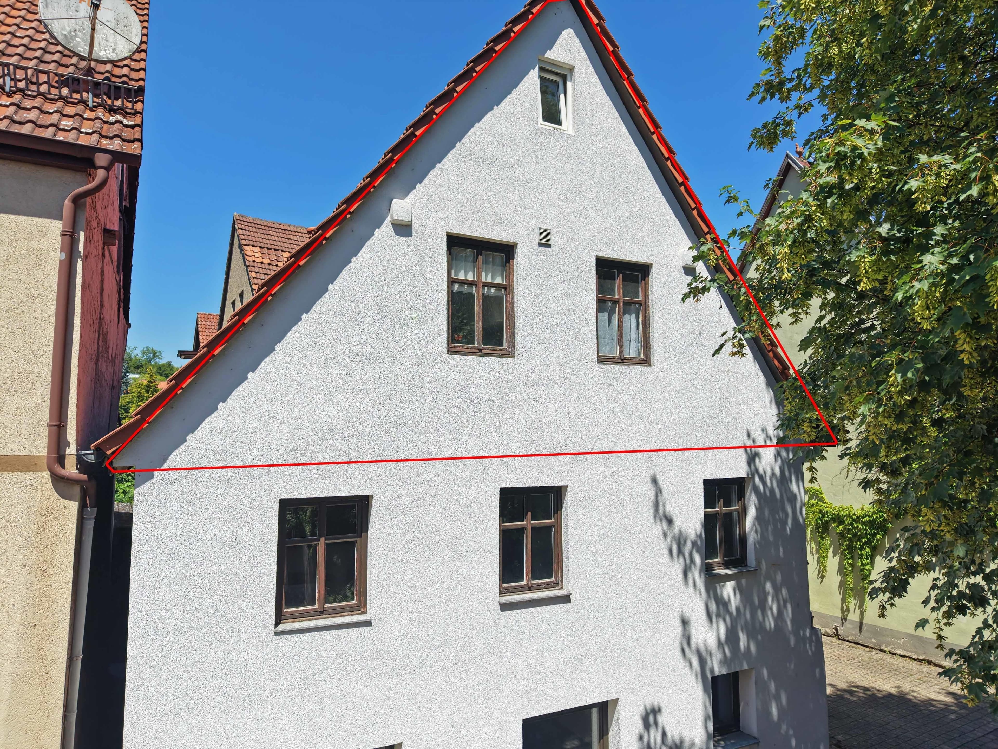 Vermietete 2-Zi.-Wohnung im Ortskern von Neckarbischofsheim!