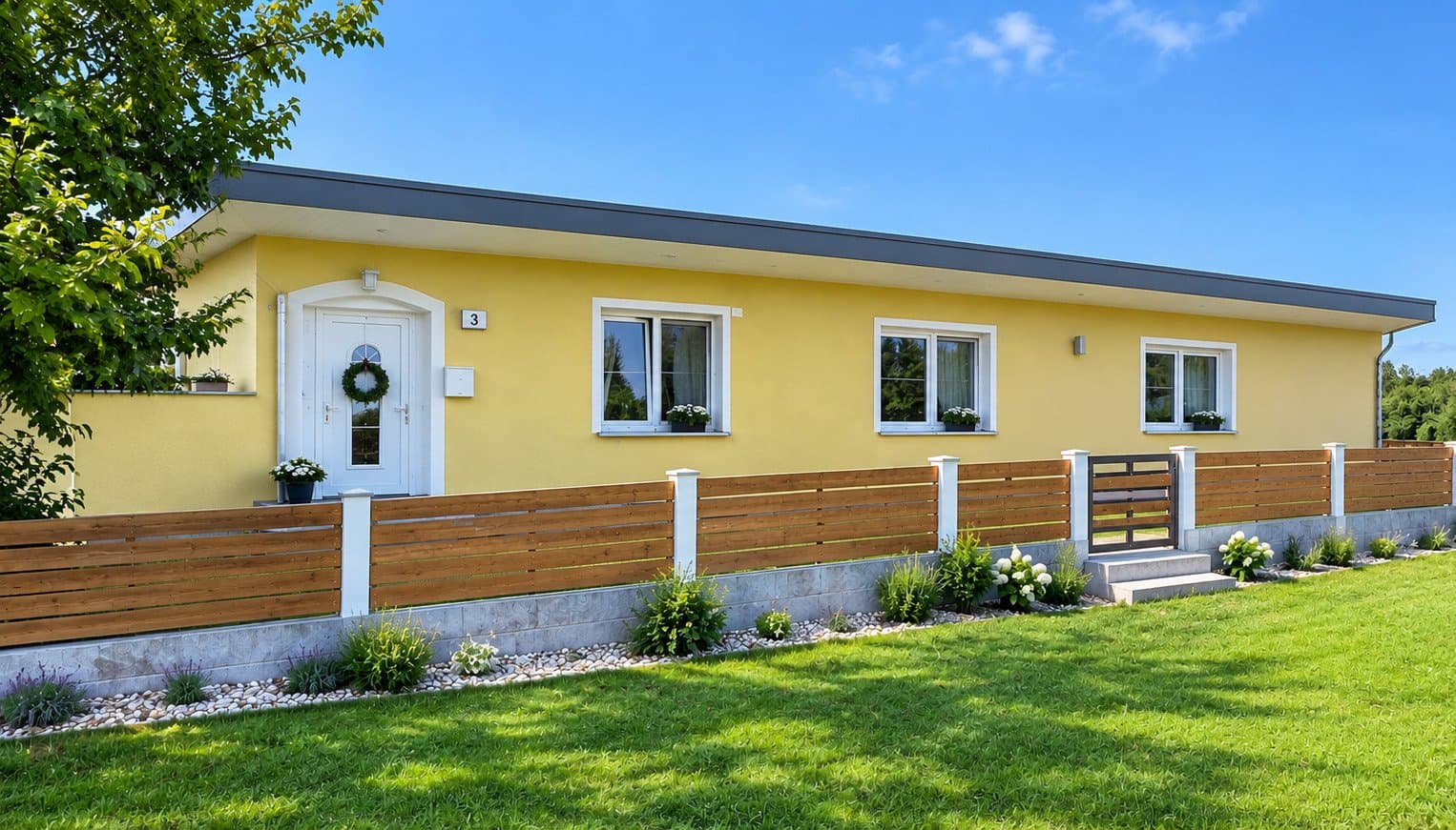 Naturnahes Wohnen auf 1813 m²Grundstück -Einfamilienhaus in Schlaitz