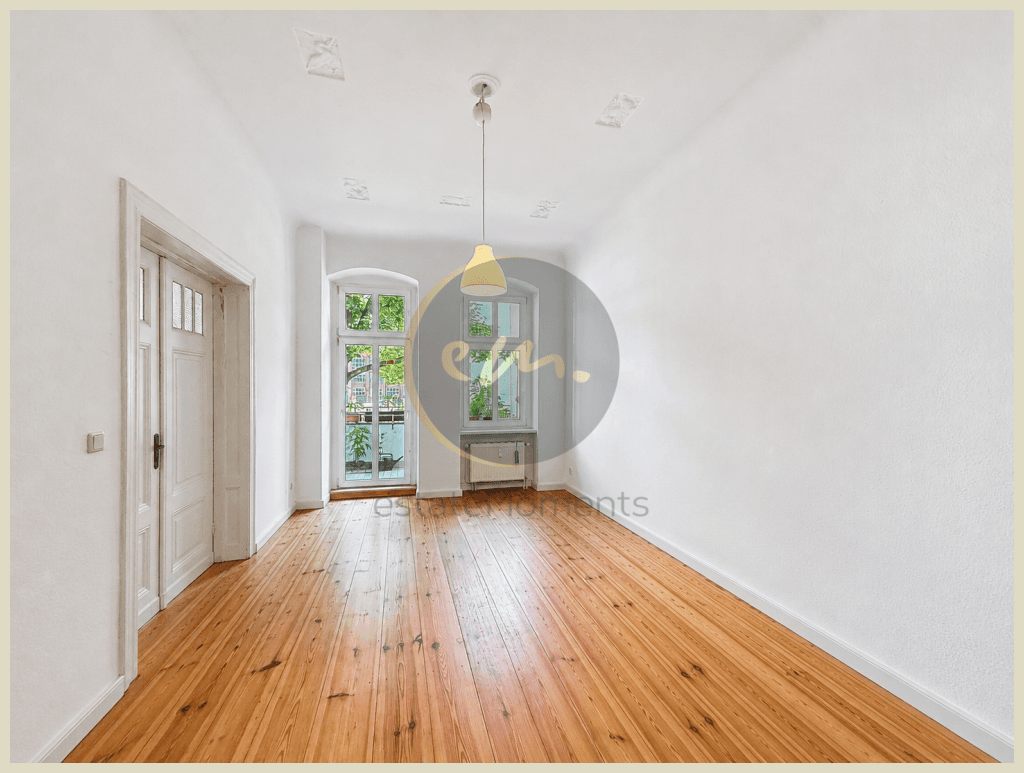 Attraktive Stuck-Altbau-Wohnung zur perspektivischen Eigennutzung