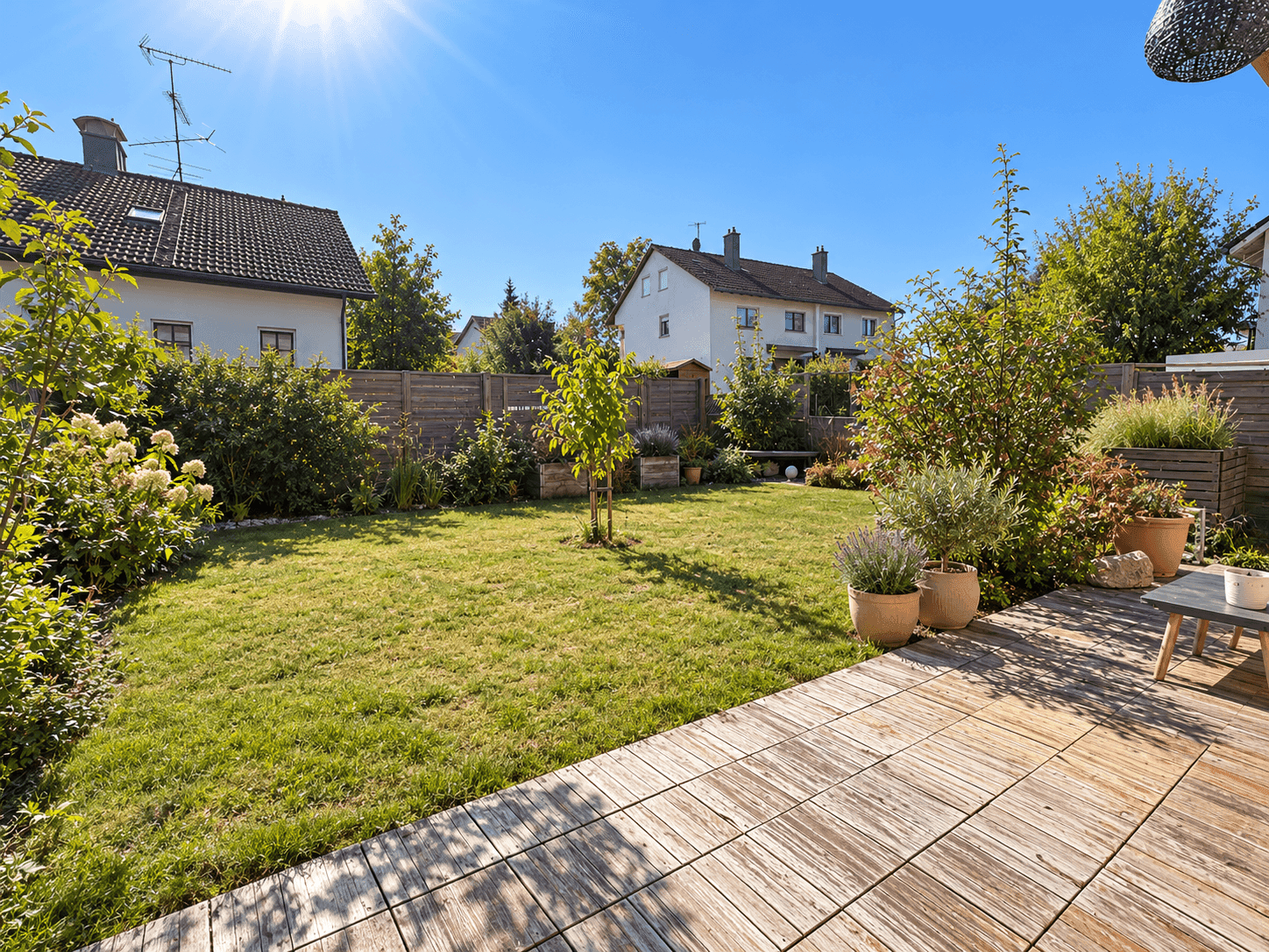 Wohnen im Grünen! 3-Zimmerwohnung mit großem Garten zu verkaufen!